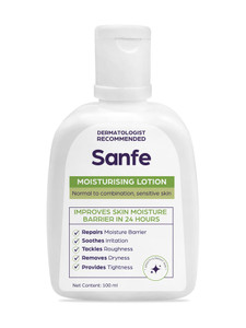 Sanfe Moisturising Lotion | Improves skin moisture barrier in 24 hour