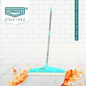 UNIQUE Premium Metro floor wiper for home cleaning (16x42 in) metal rod & EVA blade Wet & Dry Mop