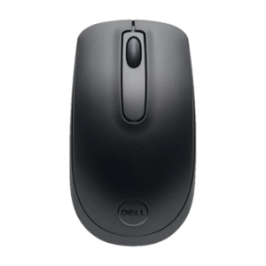 DELL WM118 Ambidextrous Optical Mouse with 1000 DPI, Up to 12 Months Battery Life, Low Battery LED Indicator