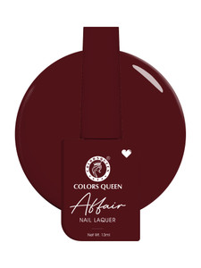 COLORS QUEEN Affair Matte Nail Lacquer, Chip Resisting, Long Lasting & Quick Dry Nail Polish Scarlet's Secret