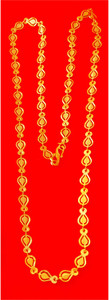 manohar One Gram Gold plated Chain Gold-plated Plated Brass Chain