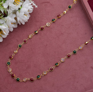 GIACOMO Trend Colorful multiclour Natural spiritual power moti pearl Real Look Beautiful Pearl Gold-plated Plated Brass, Alloy Necklace