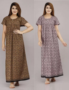 A S Creation Women Nighty