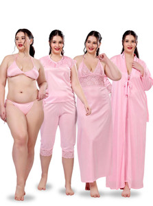 THUMKA Women Nighty Set