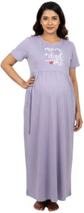 MAHA Women Maternity/Nursing Nighty