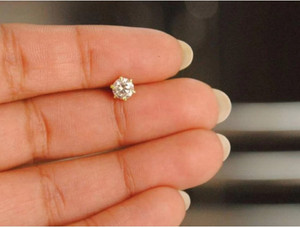house of common Gold-plated Plated Metal, Alloy, Brass, Tungsten Nose Stud