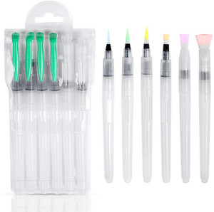 ART RANGER Plastic Water Brush Pens for Watercolour Painting & Calligraphy