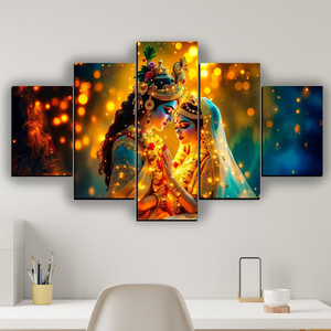 SND आर्ट Radha Krishna Wall Decor Gift Items