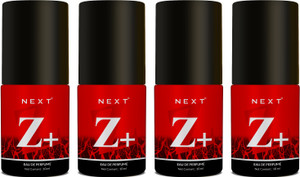 NEXT New Edition Z+ with Versatile Fragrance (10ml X 4) Long Lasting Eau de Parfum  -  40 ml