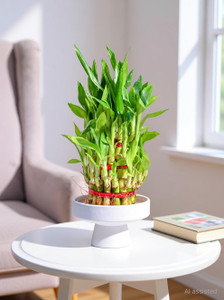 UGAOO Three Layer Bamboo Plant