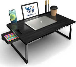 BK SALES black cotted Plastic Study Table