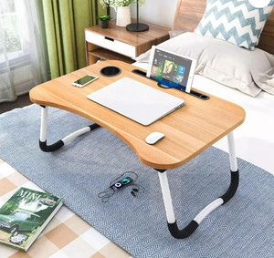 BK SALES Wood Portable Laptop Table