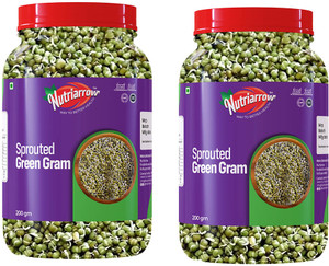 Nutriarrow Organic Unpolished Green Moong Dal (Whole)