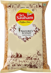 Sri Sauham Yellow Toor/Arhar Dal (Split) (Split Red Gram | Source of Protein | Tuvaram Paruppu, kandipappu - Vegan)