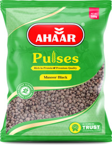 Ahaar Black Masoor Dal (Whole) (Pulses / Masoor Dal (Black Whole Lentils))