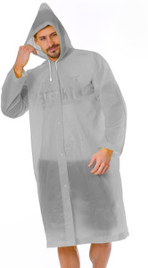 INFISPACE Solid Men Raincoat