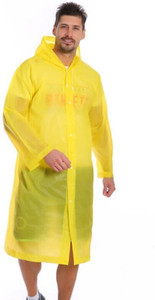 INFISPACE Solid Men Raincoat