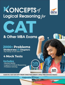 Disha Koncepts of Logical Reasoning for CAT & Other MBA Exams 4th Edition