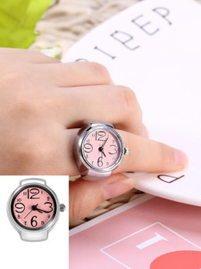 Thrillz Exclusive Stretchable Ring For Girls Women Watch Desing Ring For Women Girls Alloy Silver Plated Ring