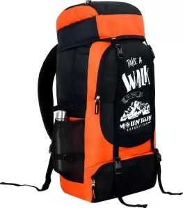 Jholawala Adventure Series Waterproof Trekking Hiking Travel Bag with Shoe Compartment Rucksack  - 60 L