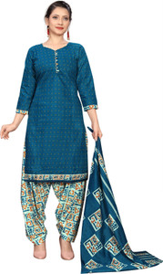 Aaradhya Fashion Printed Kurta, Patiala & Dupatta Set