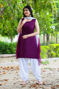 AAKASH Women Kurta Patiala Dupatta Set