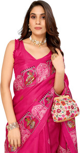 Priyashi Self Design Bollywood Art Silk Saree