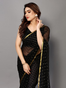 Divastri Woven, Embellished Daily Wear Chiffon Saree
