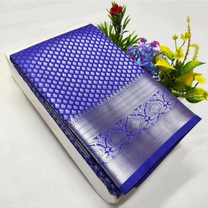 Fascino Fab Woven Kanjivaram Silk Blend Saree