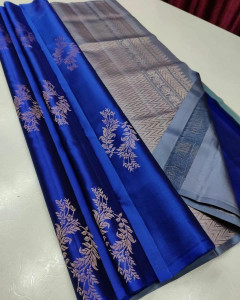 FAB WOVEN Woven Banarasi Art Silk Saree