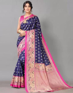 Kanooda Prints Printed Mysore Art Silk Saree