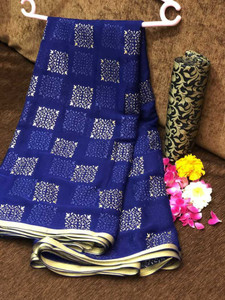 Florona Enterprise Printed Daily Wear Georgette, Chiffon Saree