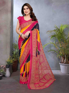 Anmi Printed Daily Wear Georgette Saree