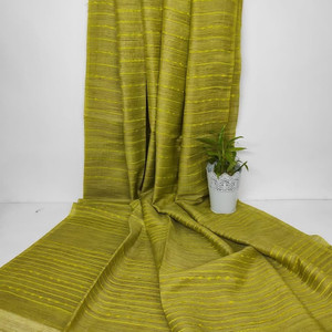 govind handloom Self Design Bollywood Jute Silk Saree