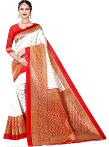 maayro Woven Banarasi Art Silk Saree