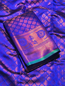 Fascino Fab Woven Banarasi Silk Blend Saree