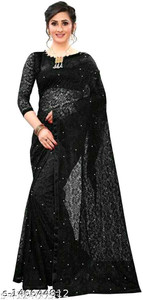 Suali Printed Bollywood Net Saree