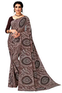 Kanooda Prints Printed Daily Wear Georgette Saree