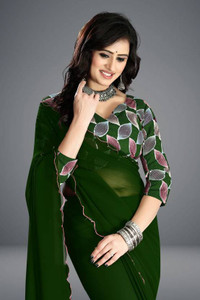 Karyavar Self Design Bollywood Georgette Saree
