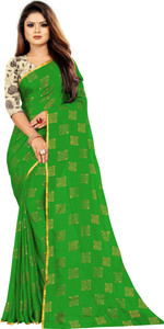 RHEY Printed Bollywood Chiffon Saree
