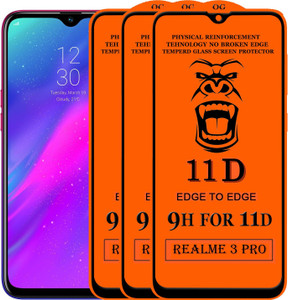 Xester Edge To Edge Tempered Glass for Realme 3 Pro