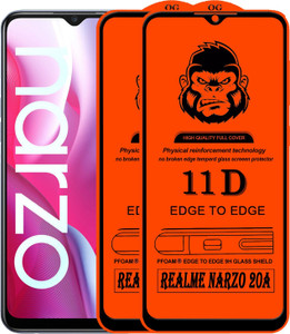 Xester Edge To Edge Tempered Glass for REALME NARZO 20A