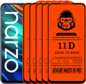 Xester Edge To Edge Tempered Glass for REALME NARZO 20 PRO