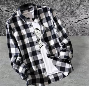 SOLVYN Men Checkered Casual Black, White Shirt