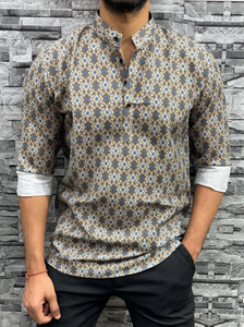 MANISHA Men Printed Straight Kurta