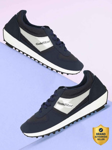 GOLDSTAR PVC'602 Blue Running Shoes For Men - Image 2