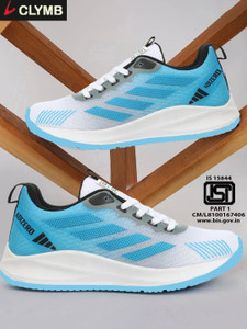 CLYMB Satas White Sky Men's Walking Shoes - Image 6