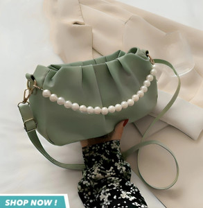 SAPPIERO Green Sling Bag Trendy Attracttive Slingbags