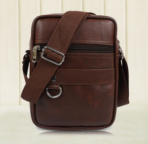 bellira Men Brown Messenger Bag
