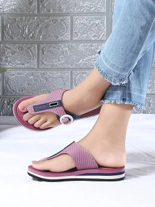Flopsie Women TWO SOFT Women's Comfortable Stylish Doctor Ortho Slipper | Adjustable Toe Hook Slippers